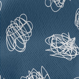 Draw Lines Casually Standard Corduroy