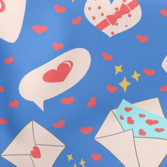 Love Message Envelope Stretch Ponte