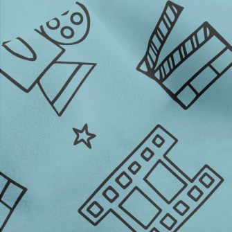 Camera Print Film Micro Fleece
