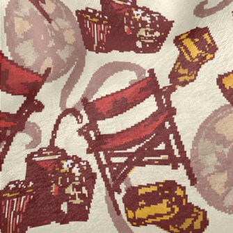 Director Chair Popcorn Minky