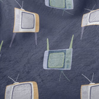 American Nostalgic TV Minky