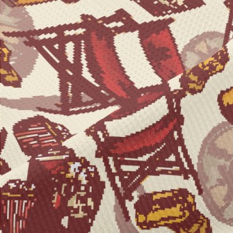 Director Chair Popcorn Piqué