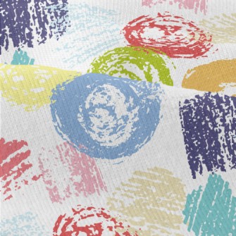 Crayon Geometric Doodles Modern Jersey