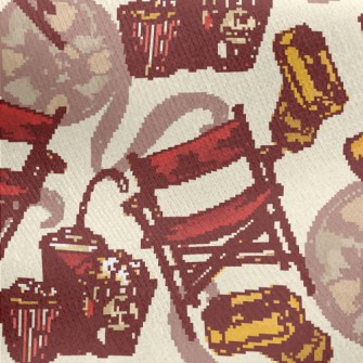 Director Chair Popcorn Jersey Backed Fleece