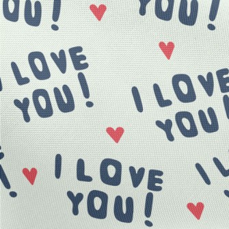 I Love You In English Pongee