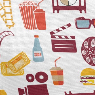 Negative Movie Popcorn Pongee