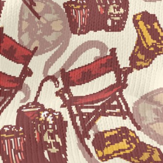 Director Chair Popcorn Stretch Jersey