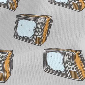 Antique Old TV Stretch Jersey