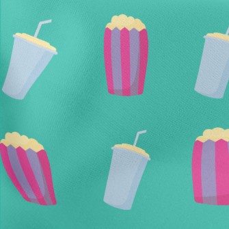 Popcorn With Coke Lightweight Cotton Poplin