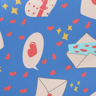 Love Message Envelope Midweight Cotton Poplin