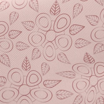 Circle Of Flowers Twill