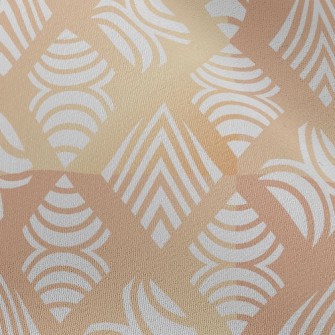 Gradient Circle Rhombus Chiffon
