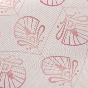 Rose Gold Art Fan Twill