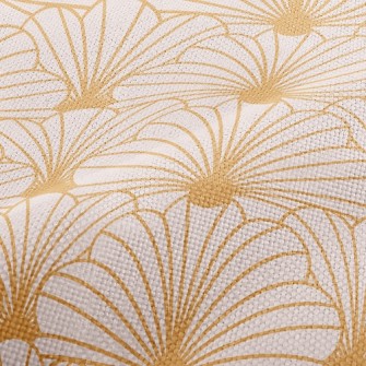 Scalloped Line Decoration Performance Linen