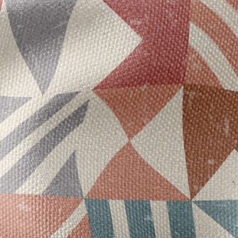 Retro Mottled Geometric Patter Waterproof Canvas