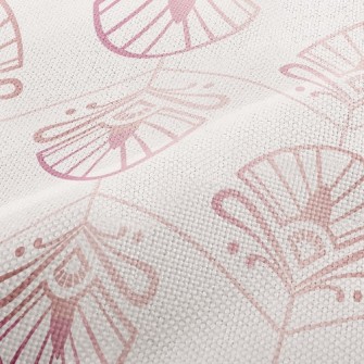 Rose Gold Art Fan Performance Linen