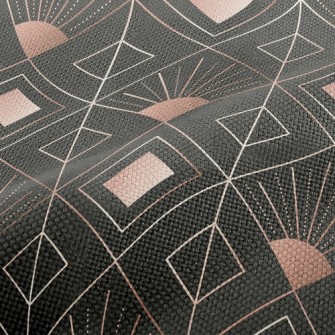 Radial Rhombus Performance Linen