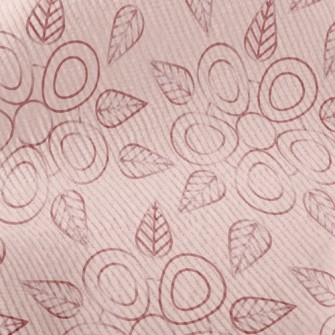 Circle Of Flowers Standard Corduroy