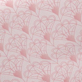 Fan-shaped Flowers Twill