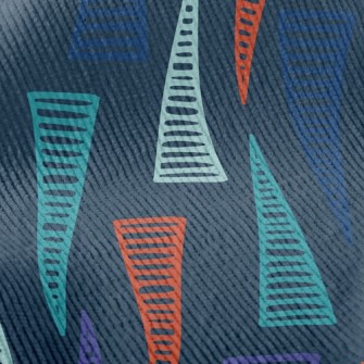 Triangle Lines Standard Corduroy