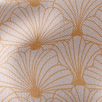 Scalloped Line Decoration Waterproof Canvas