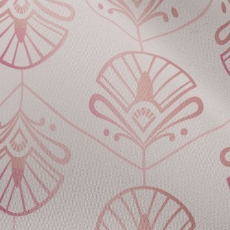 Rose Gold Art Fan Chiffon