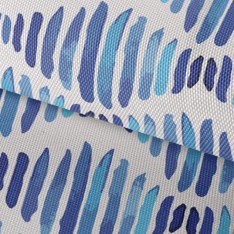 Watercolor Sfumato Waves Waterproof Oxford