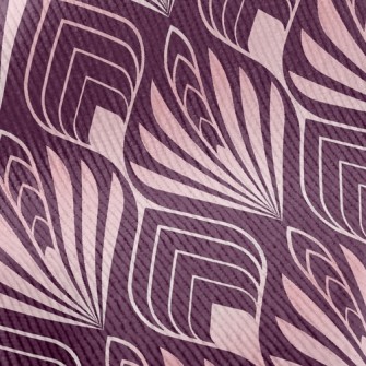 Geometric Square Flower Standard Corduroy