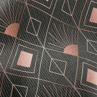 Radial Rhombus Standard Corduroy