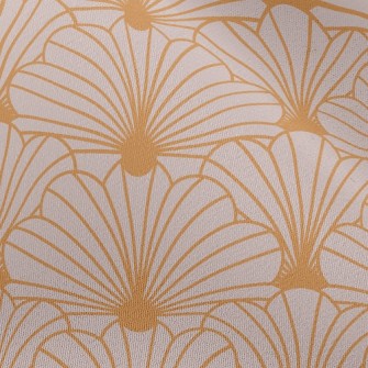 Scalloped Line Decoration Chiffon