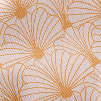 Scalloped Line Decoration Standard Corduroy