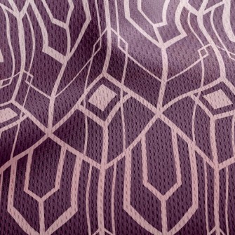 Square Arrow Athletic Mesh Flat Back