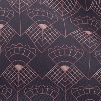 Plaid Line Flower Chiffon