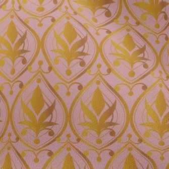 Water Drop Gold Flower Chiffon
