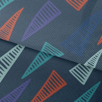Triangle Lines Waterproof Oxford