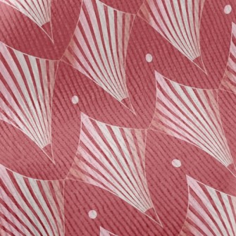 Artistic Radial Lines Standard Corduroy