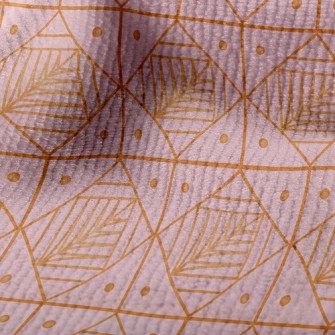 Lines Circle Leaves Terry