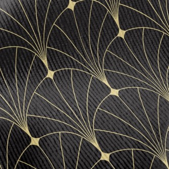 Basket Fan-shaped Ginkgo Standard Corduroy
