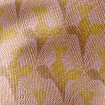 Golden Magic Flower Waterproof Canvas