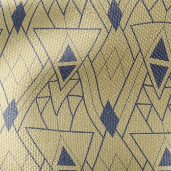 Egyptian Style Tiles Waterproof Canvas
