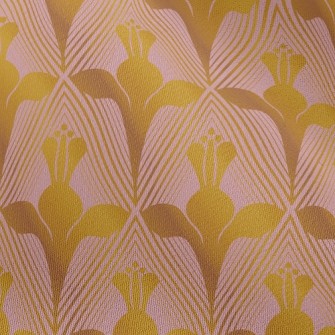 Golden Magic Flower Chiffon