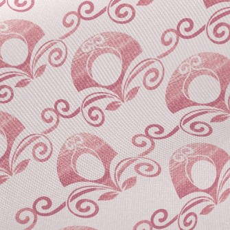 Semicircle Fan Flower Twill