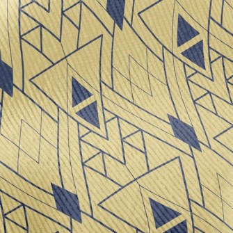 Egyptian Style Tiles Standard Corduroy
