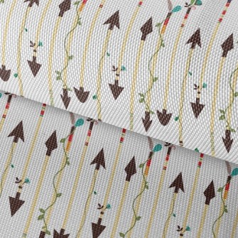 Arrows Wrapped Around Vines Waterproof Oxford