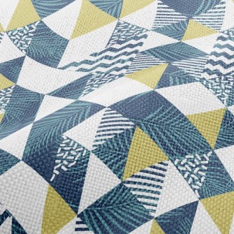 Triangular Transparent Coconut Performance Linen