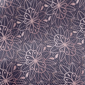 Dotted Coil Flowers Standard Corduroy