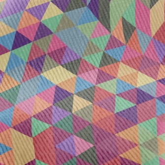 Color Kaleidoscope Standard Corduroy