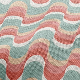 Three-dimensional Concave Wave Performance Linen