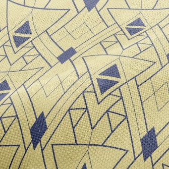Egyptian Style Tiles Performance Linen