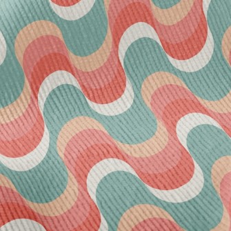 Three-dimensional Concave Wave Standard Corduroy